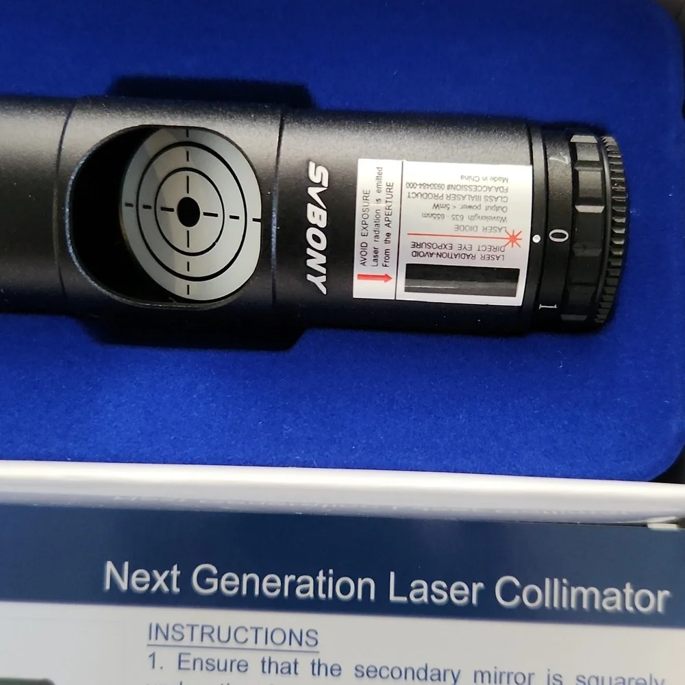Black Laser Collimator for Telescopes Svbony